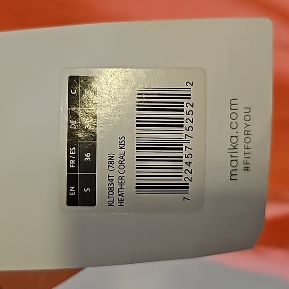 Marika Dry-Wik Performance Tee Coral Size Small - Picture 5 of 6